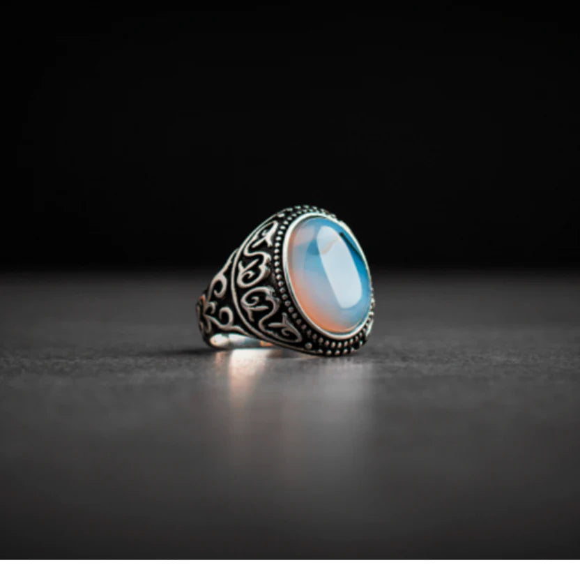 Bague Homme Mystique – Change de Couleur Selon Vos Émotions